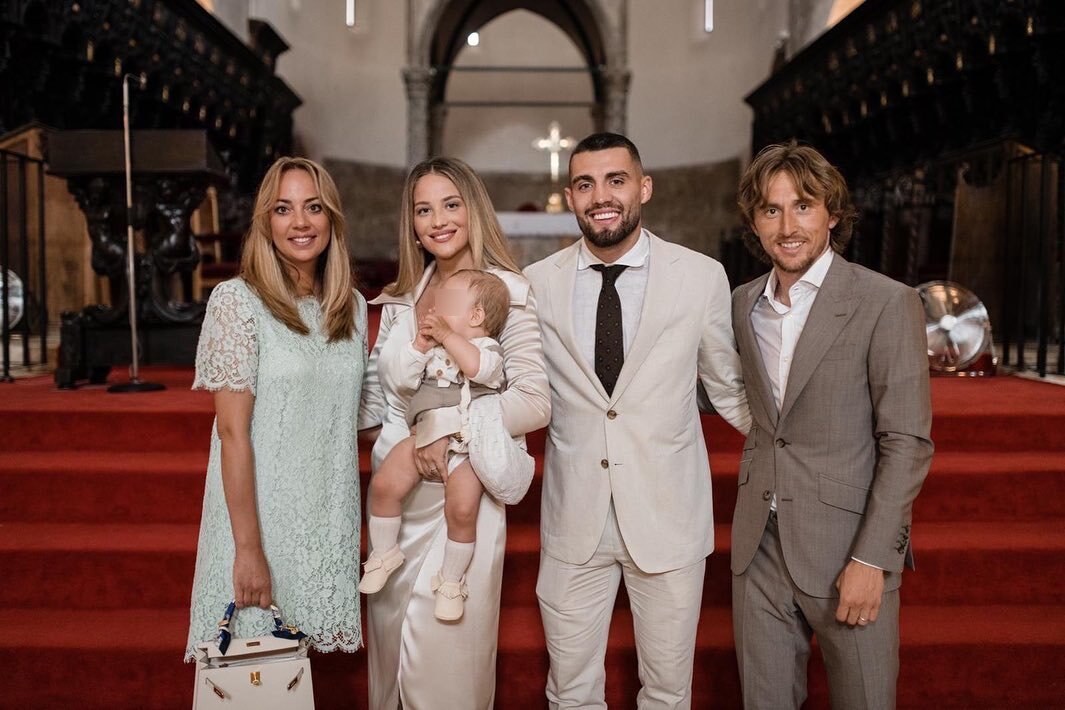 Luka Modrić kum je sinu Matea Kovačića