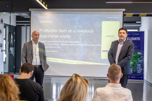Marijan Kralj i Sanel Volarić, Groupama osiguranje.JPG