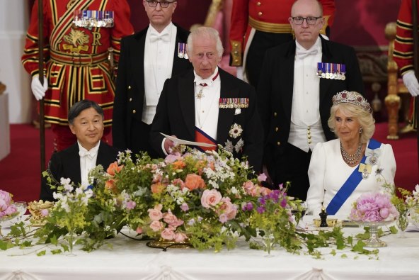 Kralj Charles, Camilla Parker Bowles, car Hirohito