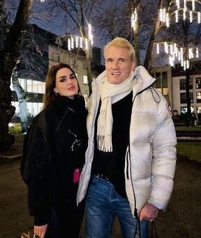Dolph Lundgren i Emma Krokdal