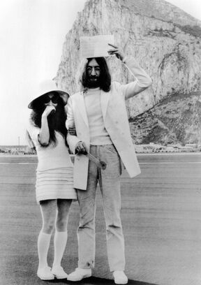 John Lennon i Yoko Ono vjencanje