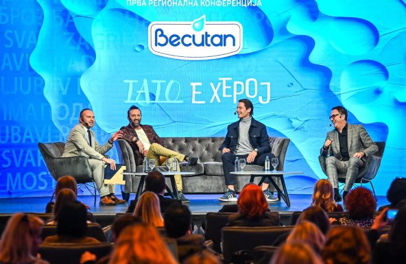 Petar Bencina, najzgodniji tata u regiji, i brojni poznati na Becutan konferenciji 