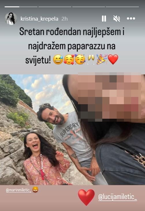 Kristina Krepela čestitala rođendan Luciji Miletić
