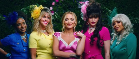 Vintage vjenčana moda Rita Ora haljina Yves Saint Laurent