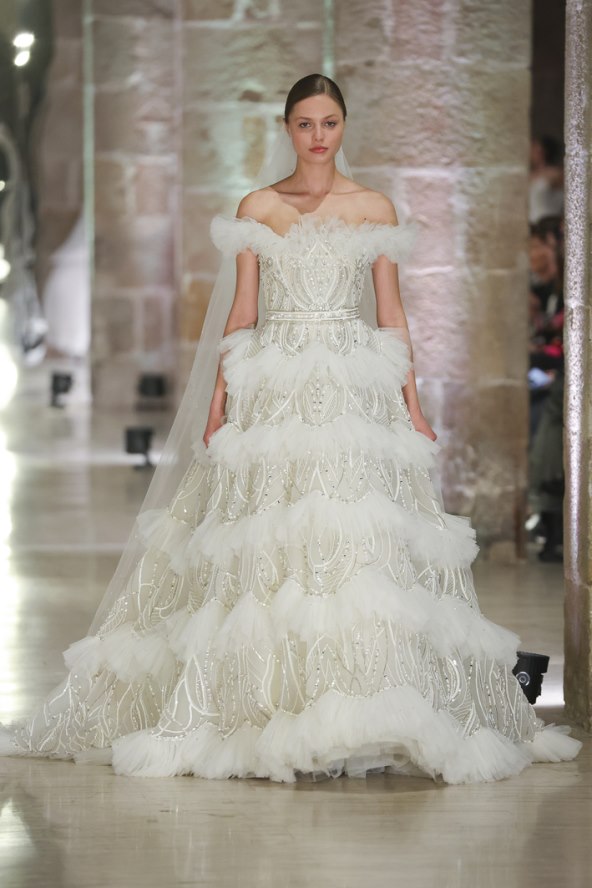 30 vjenčanica Elie Saab revija održana na Tjednu vjenčane mode u Barceloni