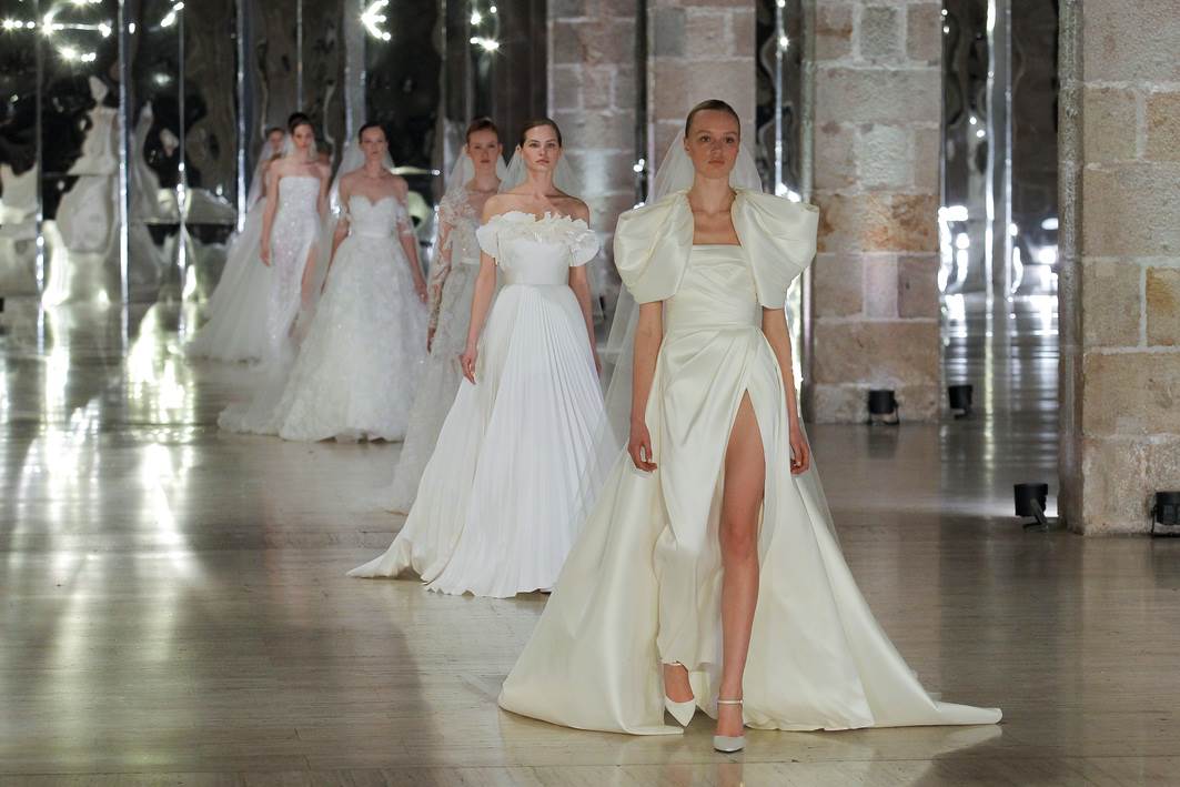 30 vjenčanica Elie Saab revija održana na Tjednu vjenčane mode u Barceloni