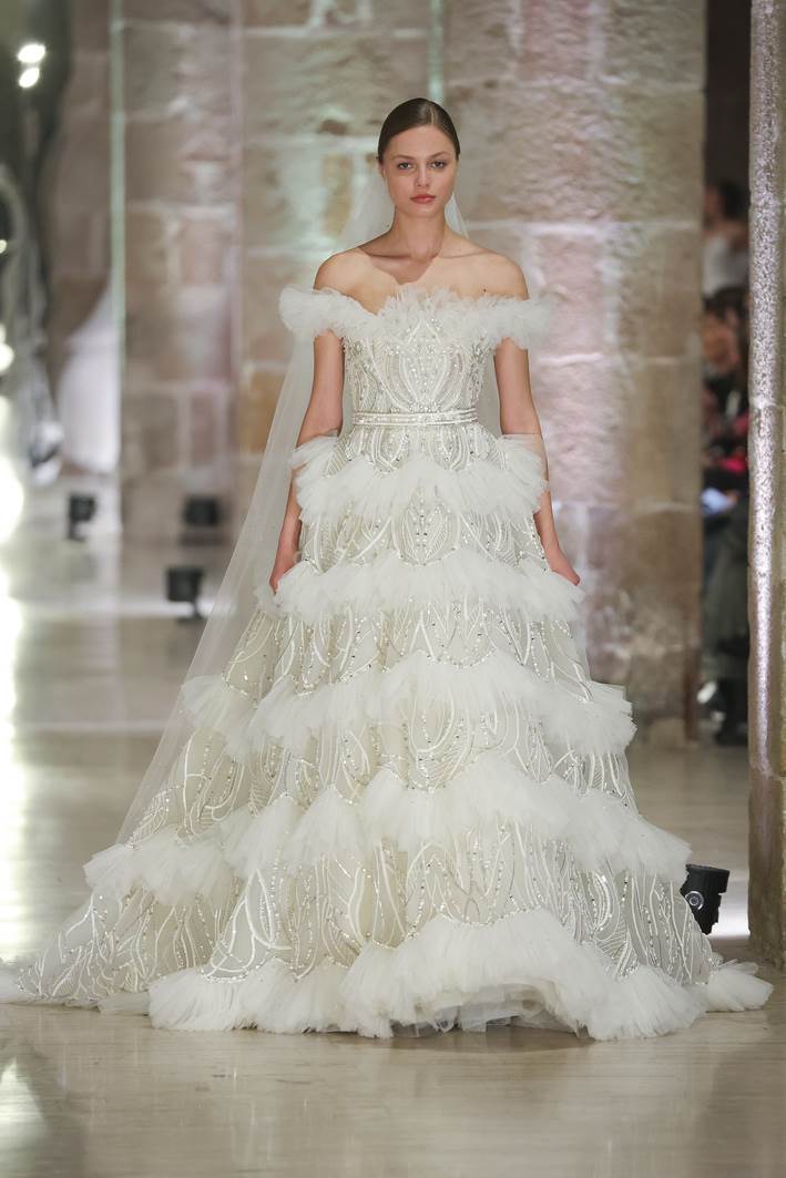 30 vjenčanica Elie Saab revija održana na Tjednu vjenčane mode u Barceloni