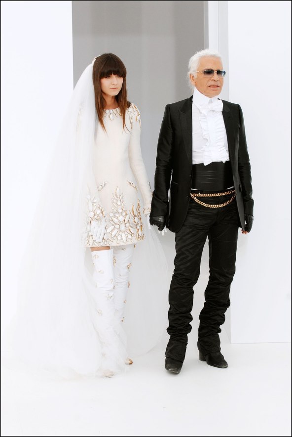 Vjenčanice Karl Lagerfeld za Chanel kroz desetljeća