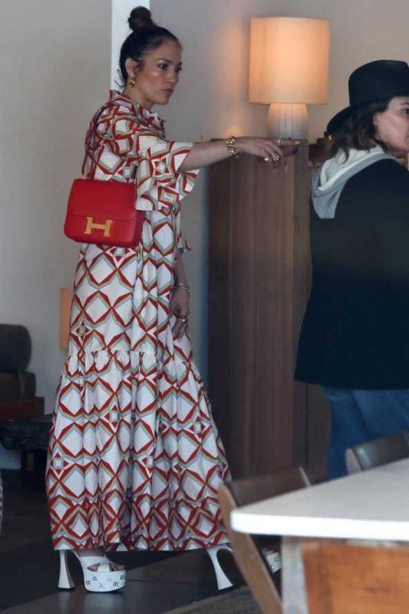 Jennifer Lopez modna inspiracija retro boho chic