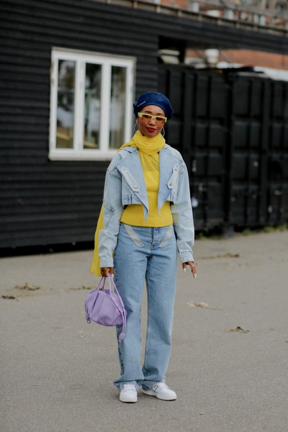 40 street style inspiracija kako nositi traper jesen 2023