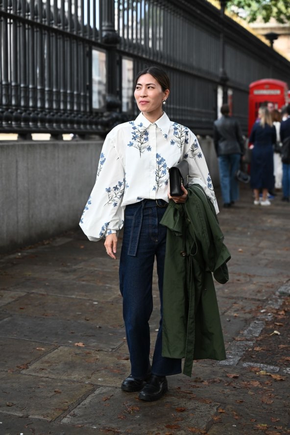 London street style jesen 2023
