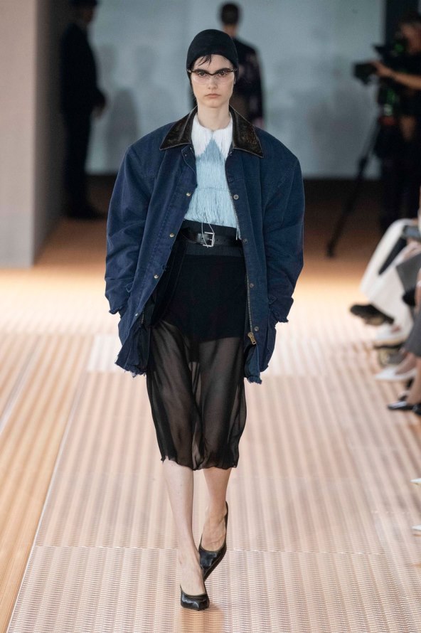 Prada modna revija proljeće 2024 tjedan mode Milano