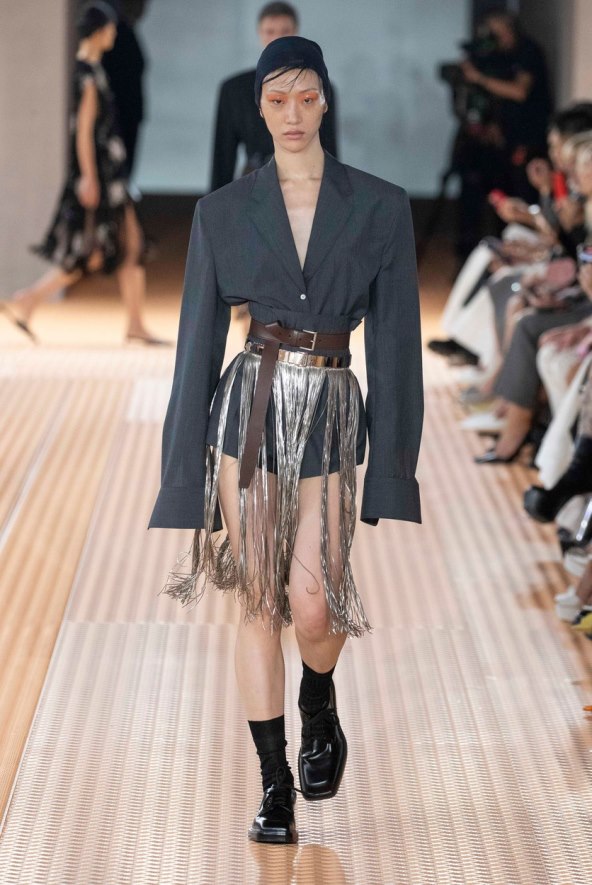 Prada modna revija proljeće 2024 tjedan mode Milano