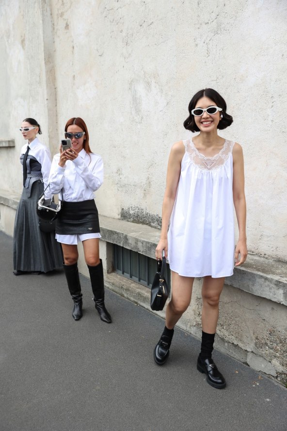 Street style modna inspiracija Tjedan  mode Milano jesen 2023