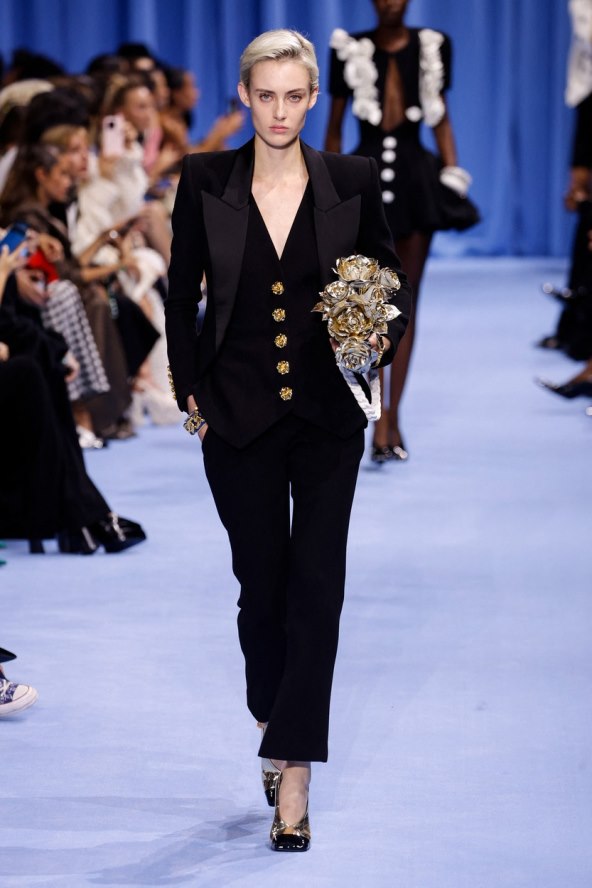 Balmain raskošna kolekcija proljeće 2024 Tjedan mode Pariz