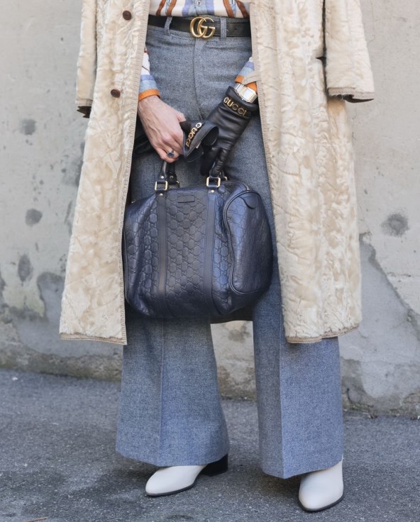 Street style muška moda Tjedan mode Milano 2024