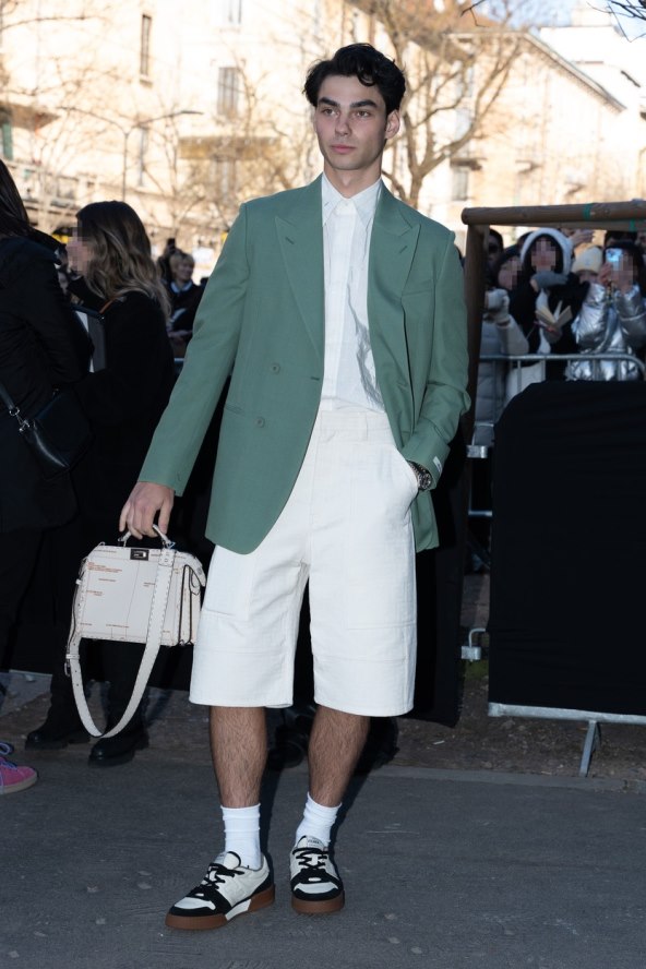 Street style muška moda Tjedan mode Milano 2024