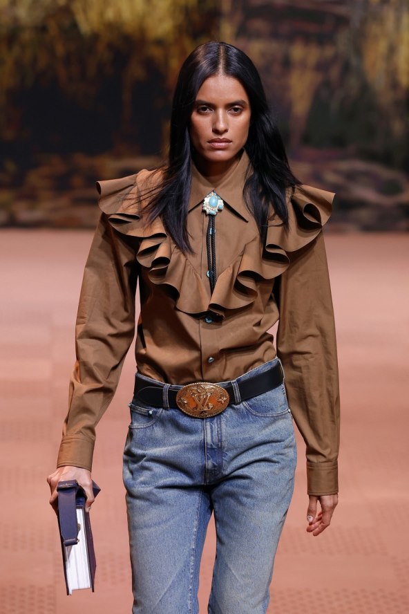 Louis Vuitton muška kolekcija jesen 2024 inspiracija za žene