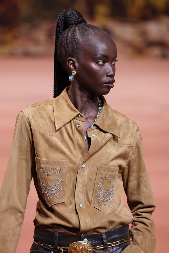 Louis Vuitton muška kolekcija jesen 2024 inspiracija za žene