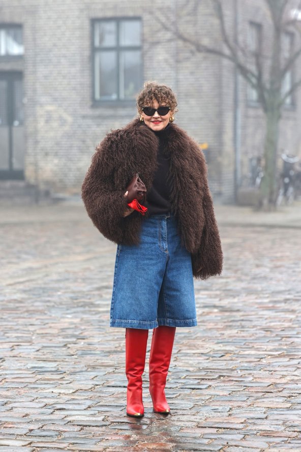 Street style Kopenhagen kako nositi midi i maksi suknju