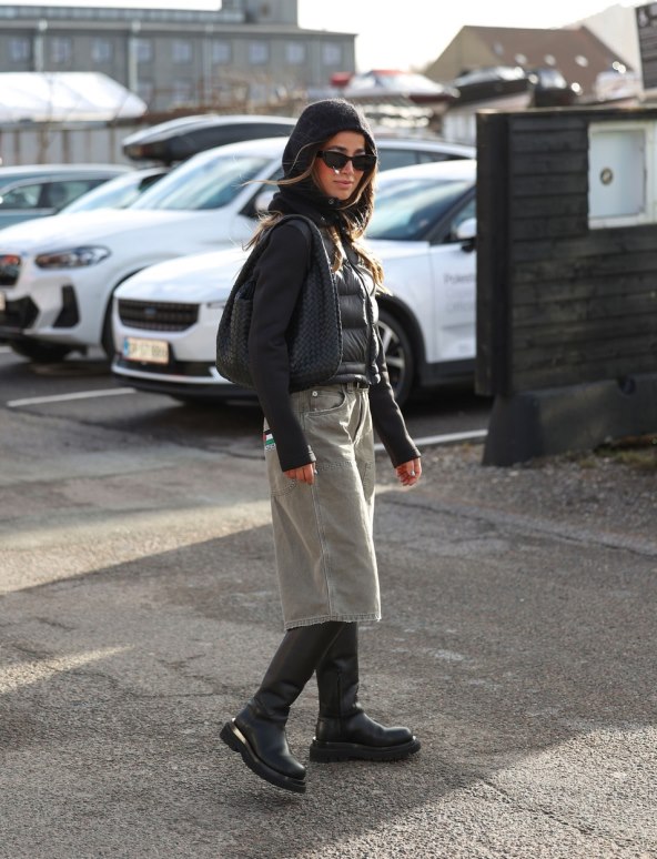 Street style Kopenhagen kako nositi midi i maksi suknju