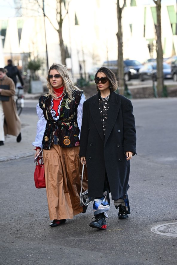 Street style Kopenhagen kako nositi midi i maksi suknju