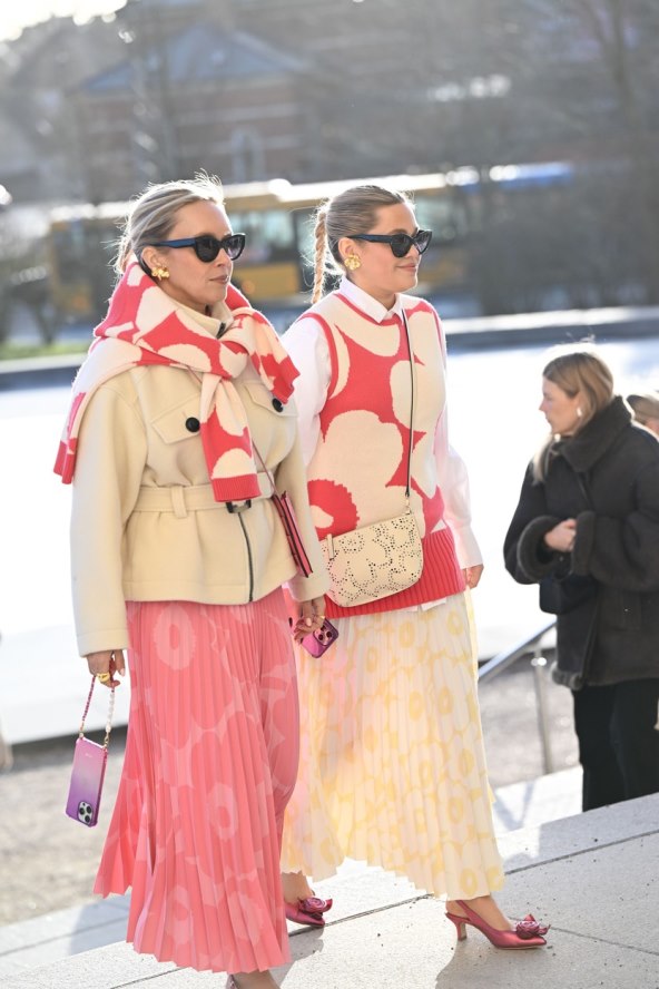 Street style Kopenhagen kako nositi midi i maksi suknju