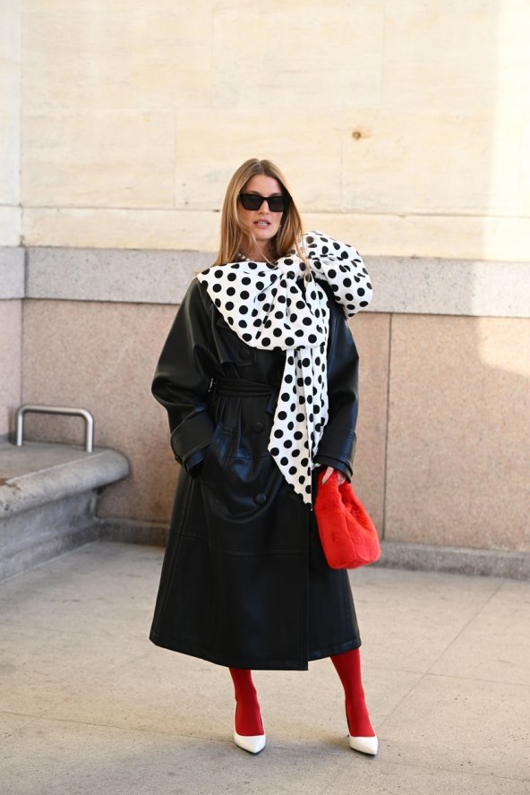 Crno bijele modne ideje street style