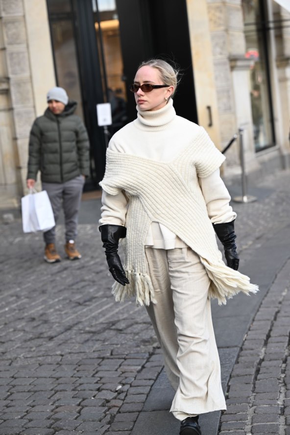 Crno bijele modne ideje street style