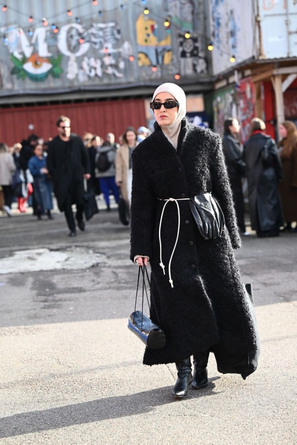 Crno bijele modne ideje street style