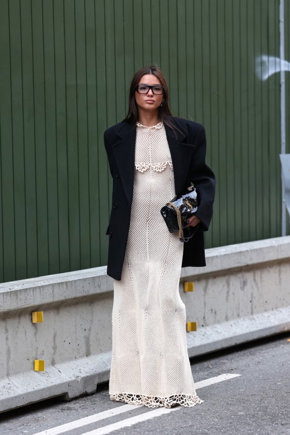 Crno bijele modne ideje street style