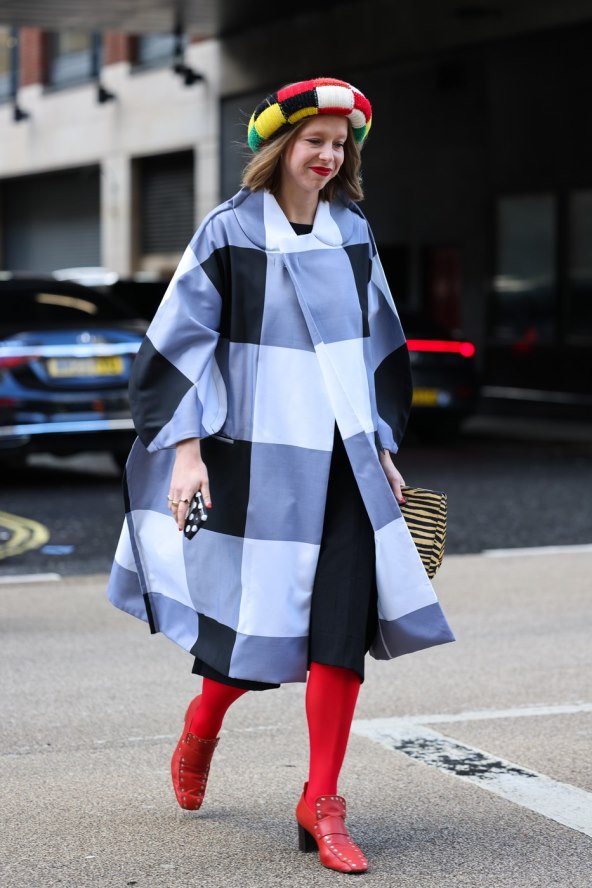 Street style modna inspiracija Tjedan mode u Londonu