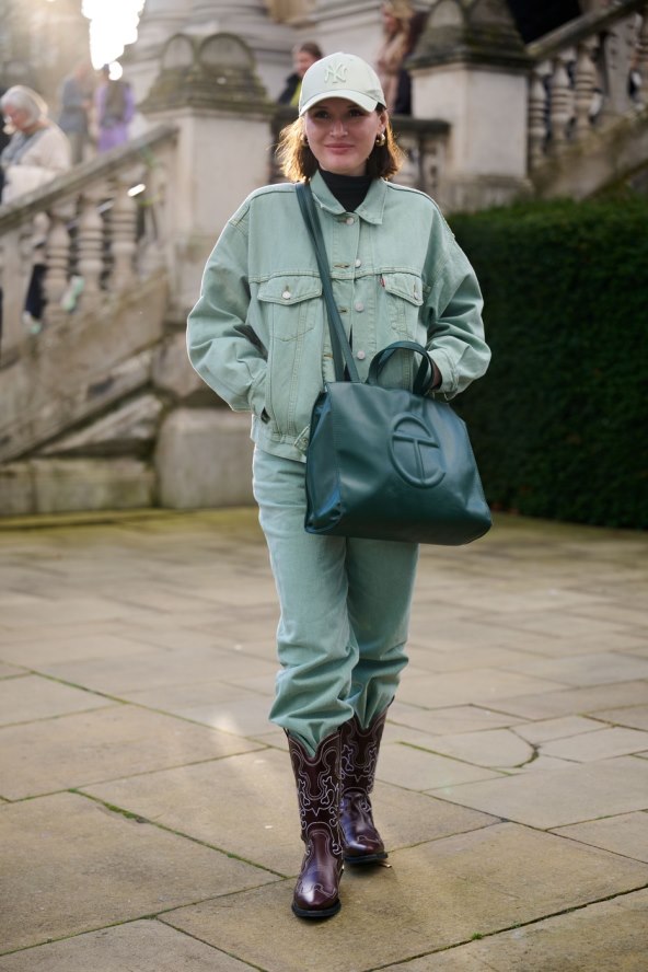 Street style modna inspiracija Tjedan mode u Londonu
