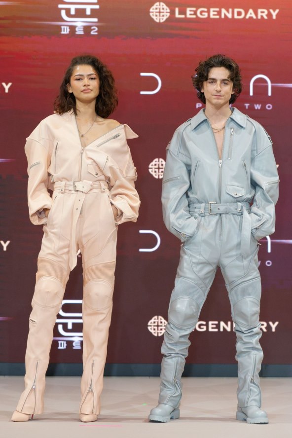 Zendaya i Timothee Chalamet oduševili kombinezonima u Seulu