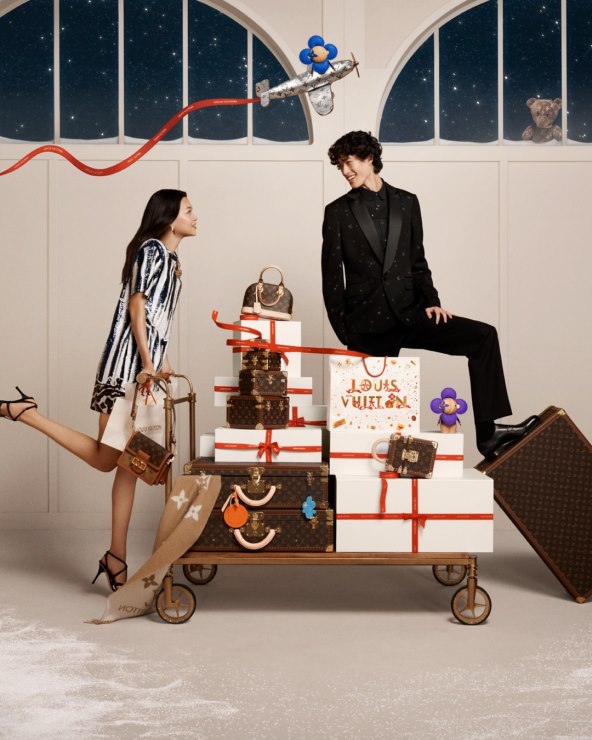 Louis Vuitton blagdanska kampanja zima 2023 i ponuda luksuznih darova