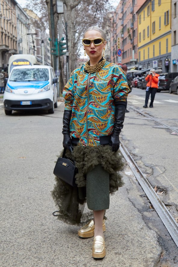 Street style inspiracija Tjedan mode Milano