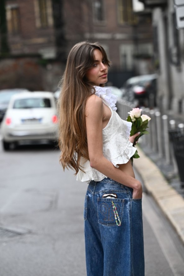 Street style inspiracija Tjedan mode Milano