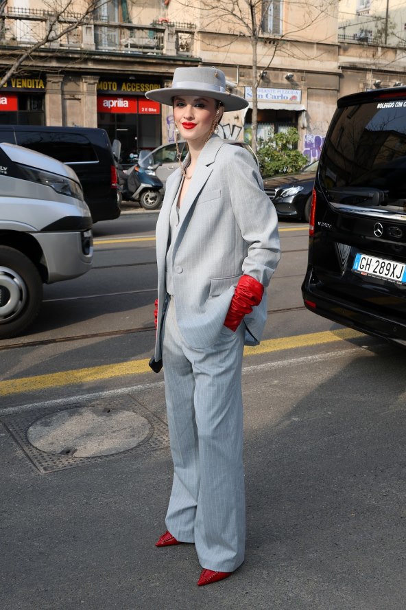 Street style inspiracija Tjedan mode Milano