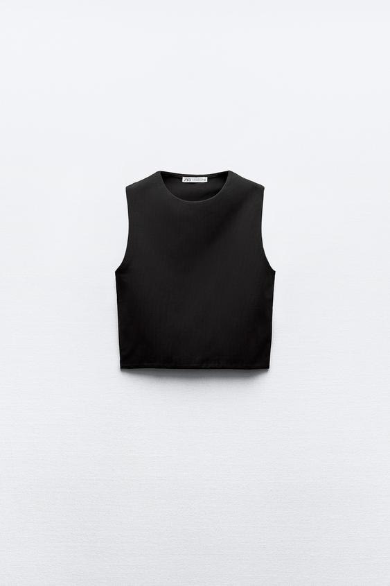 Zara crni top