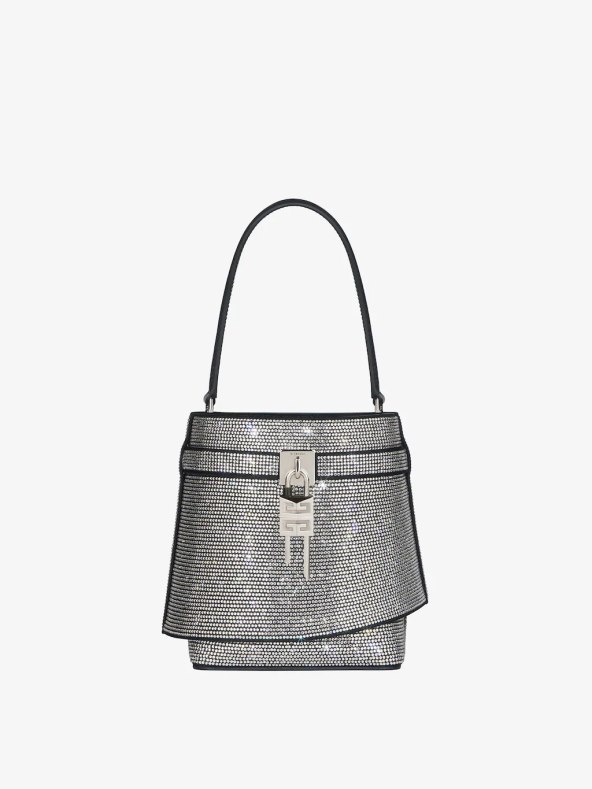 Trendi lukuszna torba Givenchy Shark Lock Bucket Bag
