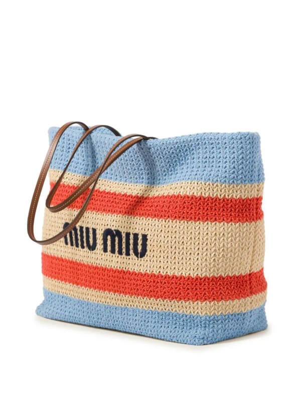 Miu Miu pletena torba