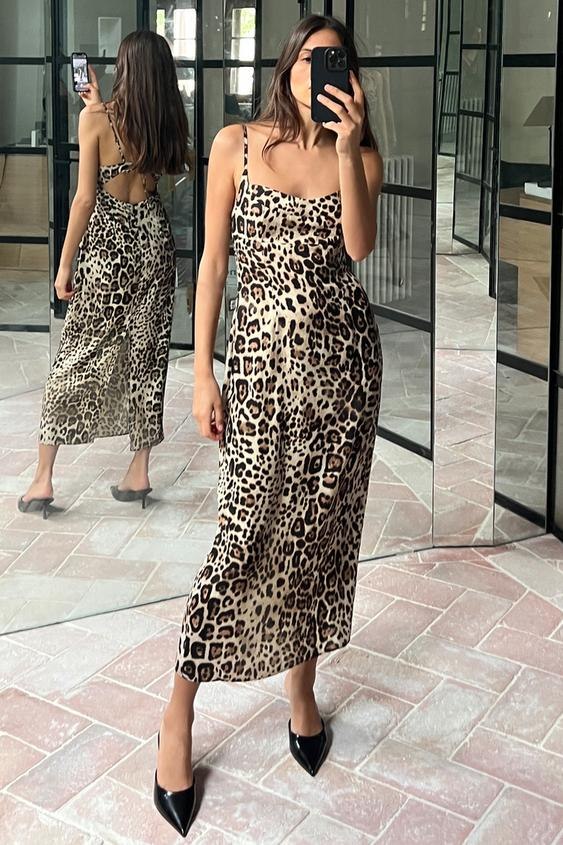 Haljine leopard uzorka za ljeto 2024