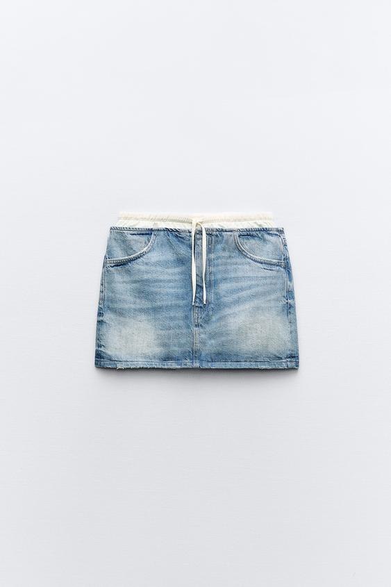 Kako nositi mini traper suknju u proljeće i ljeto 2024