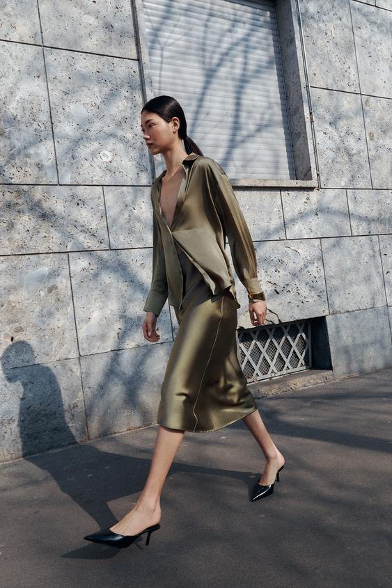 Trendi modni komadi iz Zare u zelenoj boji 