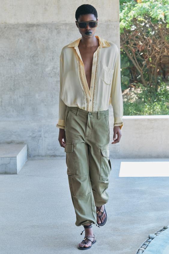 Trendi modni komadi iz Zare u zelenoj boji 