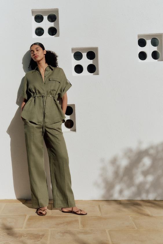 Trendi modni komadi iz Zare u zelenoj boji 