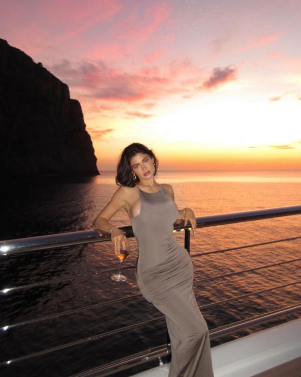 Kylie Jenner na Mallorci