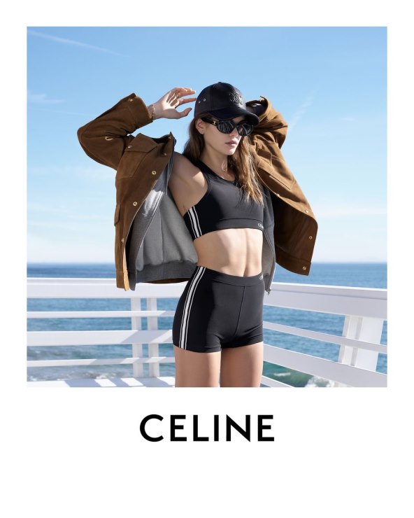Celine pilates kolekcija s Kaiom Gerber