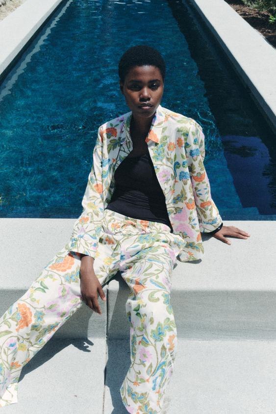 Ljetni kompleti sa cvjetnim print motivima iz Zare