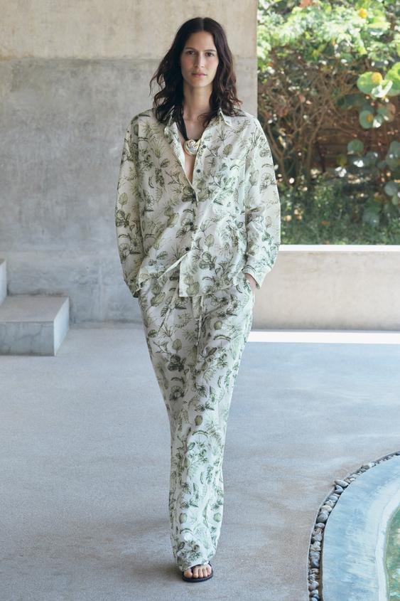 Ljetni kompleti sa cvjetnim print motivima iz Zare